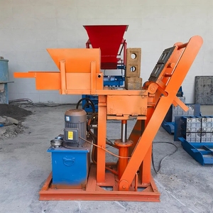 多機能半自動油圧粘土レンガマシン人気のアフリカ粘土ブロックマシン - Product Image 1