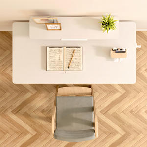 Ofis mobilyaları ergonomik yükseklik ayarlanabilir ofis kaldırma bilgisayar masası masa raf çekmece öğrenme için - Product Image 3