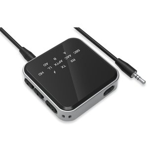 Bluetooth 5.2 Transmitter Receiver Wireless Adapter Handsfree 3.5mm AUX <strong>Ap</strong> t X LL Audio Adapter for Car TV Bluetooth Module
