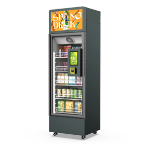 Feishi thông minh máy bán hàng tự động với ai trực quan cảm giác hệ thống OEM/ODM chấp nhận thẻ tín dụng cho thực phẩm tươi sống lạnh SDK chức năng - Product Image 1