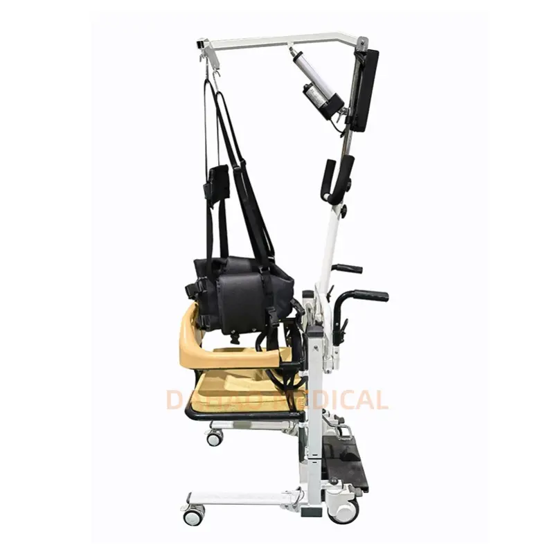 Produit de soins de santé pour personnes âgées à domicile fournitures de toilette hydraulique commode transfert patient chaise élévatrice du lit au fauteuil roulant