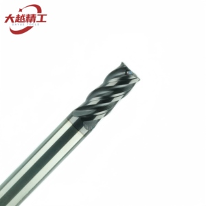 DAYUE ODM/OEM özelleştirilebilir 4-Flute köşe yarıçapı frezeler HRC68 katı karbür CNC freze kesicisi toptan - Product Image 2