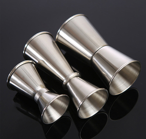 Stainless Steel Double Measure Drink Measuring bar Tool <strong>Jigger</strong> 15/30 ml Drink Shaker Shot Measure - Product Image 5