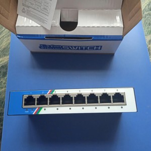 Factory OEM Metal Shell 8 Port 100/1000M Ethernet Switch Network Switch Gigabit for Home Network <strong>ISP</strong> - Product Image 5