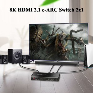 HDMI <strong>Switch</strong> <strong>2</strong> in <strong>1</strong> Out 8K@60Hz Dolby Switcher with <strong>Audio</strong> Extractor Remote EARC SONOS ARC AV Receive HDMI <strong>Switch</strong> PS5 Xbox - Product Image 4