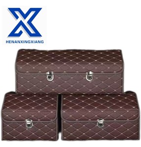 Revolutionize <strong>Trunk</strong> Storage: All - Purpose PU Leather Foldable Box for Hassle - <strong>Free</strong> Organization - Product Image 4
