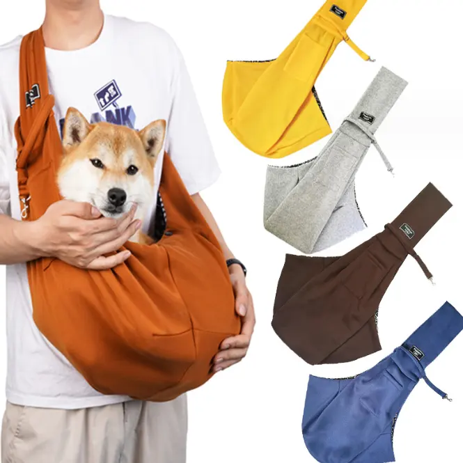 Hot Sale Front Verstelbare Handen Vrij Aan De Voorzijde Gerichte Handige Outdoor Reizen Puppy Hond Drager Sling Bag