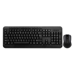 Combo de teclado y ratón inalámbricos de gran oferta WS881, serigrafía de línea de PU de 1,35 metros, teclado estándar de oficina OEM - Product Image 2