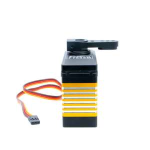 80KG Robot servomotore 12V alta coppia in acciaio ingranaggio impermeabile grande servocomando digitale con 15T metallo servobraccio per auto 1/5 - Product Image 2