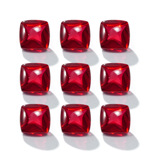 Starsgem แลปทับทิมใสตัดพิเศษหลวมอัญมณีสีแดงเลือดสำหรับการตั้งค่าสร้อยคอห้องปฏิบัติการสร้างทับทิมน้ำตาลก้อน - Product Image 5