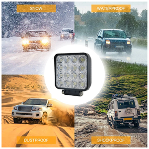 2024 Trend RTS 48W High Power Square Slim-C 40MM <strong>LED</strong> Work Light Thick Pods Lamp Spot Flood for Tractor 4x4 Off-Road Vehicles ATV - Product Image 6