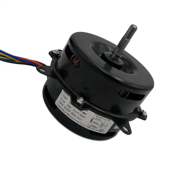 45W ac motor 230v 60Hz monofásico motor assíncrono purificador de ar do motor