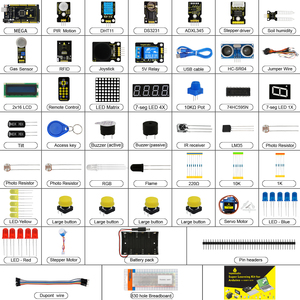 Keyestudio Kit di componenti elettronici Kit elettronico Super RFID Kit di apprendimento Starter per arduino Mega 2560 - Product Image 4