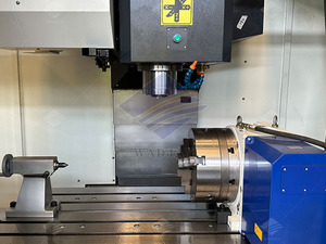 Ventas directas de fábrica Máquinas herramientas automáticas Centro de mecanizado CNC VMC1580 Centro de mecanizado CNC de 5 ejes con mesa de rotación - Product Image 3