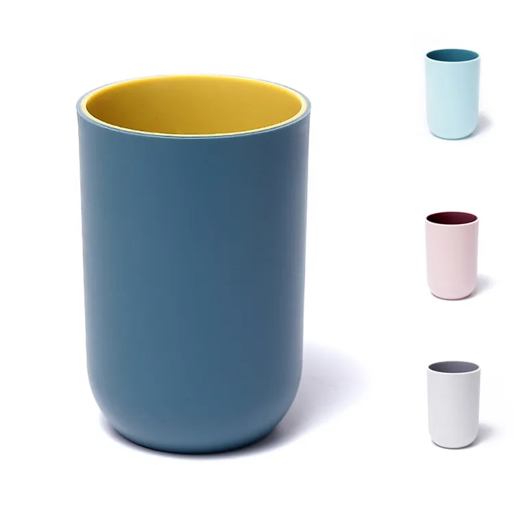 Produits les plus vendus en ligne Accessoires pour la maison Bain Eco-friendly lastic Wash Cup Brushing Cups