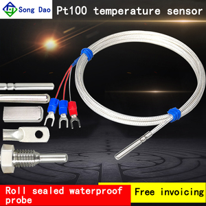 Датчик температуры <span class=keywords><strong>Pt100</strong></span>, датчик температуры масла, зонд для поверхностного монтажа, Платиновый Термистор, термопара K - Product Image 3