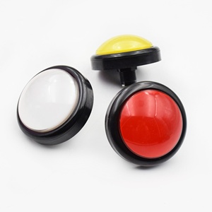 High Quality 100mm Big Round Illuminated <strong>LED</strong> <strong>Push</strong> <strong>Button</strong> <strong>Switch</strong> for Arcade Game Machine - Product Image 2