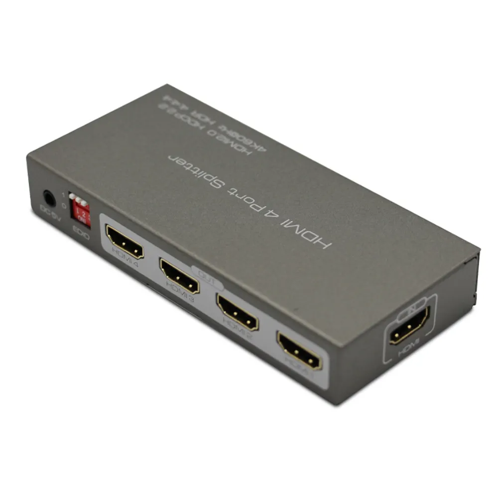 محول HDMI منفذ خارجي 1X4 و1 في 16 منفذ HDMI 4K HDMI فاصل أصلي محور إعادة مكبر الصوت خارجي 3D 1080P 4KX2K/30 هرتز