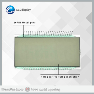 Su misura JXD141 7 segmento Display HTN Grey positivo sei-otto segmento moduli LCD a buon mercato schermo LCD - Product Image 3