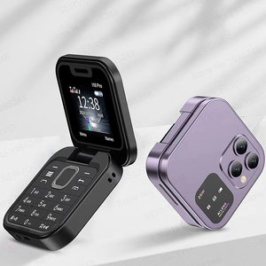 Hot off the Shelf Dual Sim Standby 1.8 &quot;screen 1000mAh Battery MP3 Foldable Feature <strong>Java</strong> Phone - Product Image 2