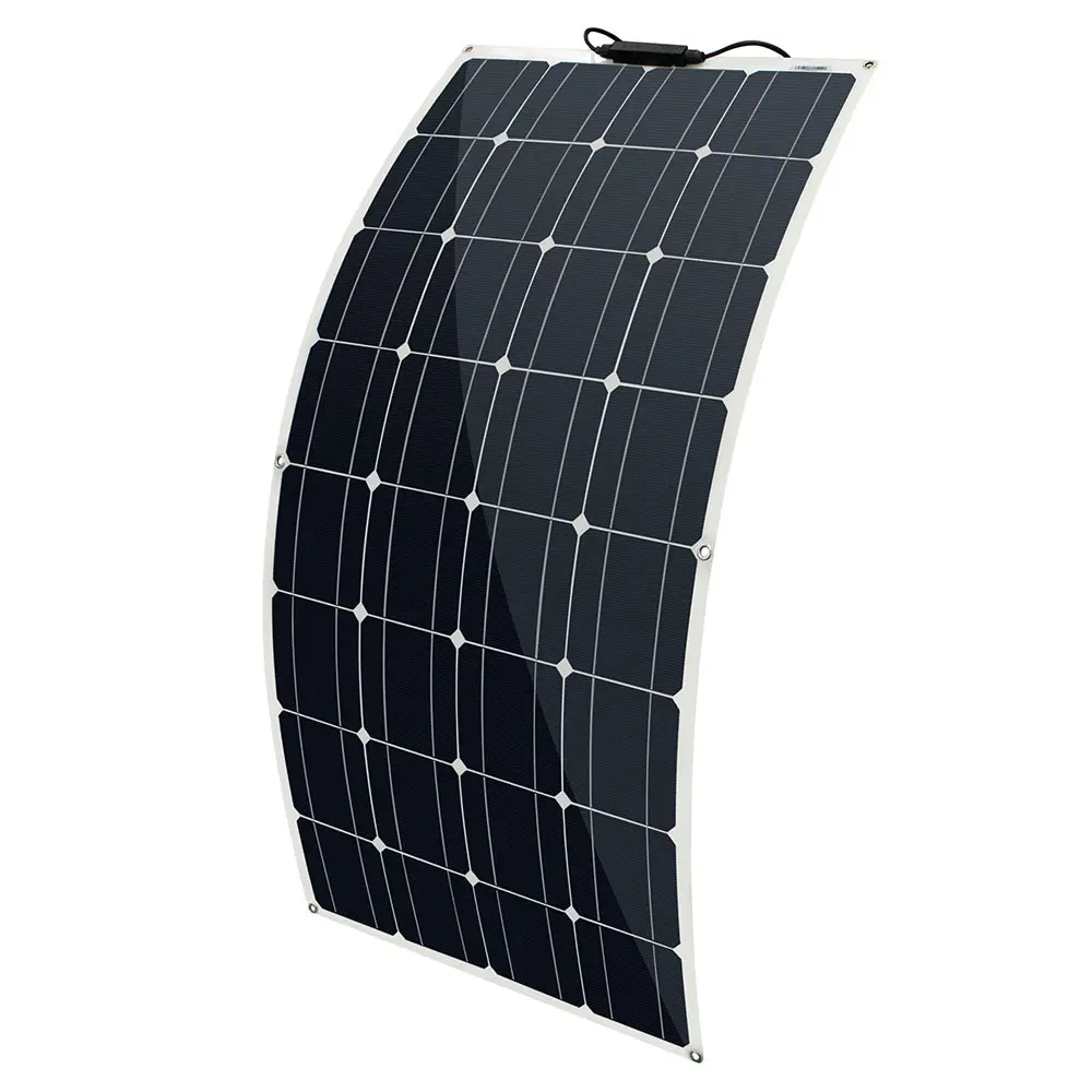 JCN panneau solaire Portable étanche ETFE Flexible 18V 100w 200w panneau solaire Flexible pour bateau
