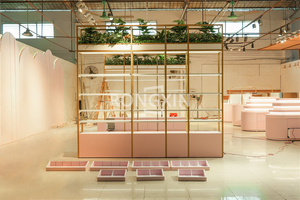 Tủ Trưng Bày Bằng Gỗ Trắng Hiện Đại Cho Cửa Hàng Mỹ Phẩm Phù Hợp Với Ngăn Kéo Beauty Showcase Cửa Hàng Đồ Nội Thất Cung Cấp Mỹ Phẩm - Product Image 6