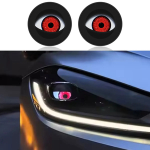 2025ชุดปรับแต่งดวงตา3นิ้ว12V ใหม่รีโมทคอนโทรลไฟ LED ฉายภาพปีศาจเลนส์แบบไดนามิกชุดไฟหน้าปีศาจพร้อม33โหมด - Product Image 4