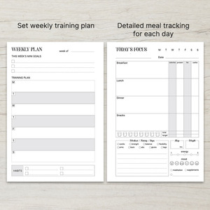 Memo Notes <strong>Notepad</strong> To-Do-List Organizer Pad Fitness Journal - Product Image 2