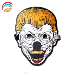 มาใหม่คอสเพลย์ควบคุมเสียงหน้ากากLedหน้ากากใบหน้าเต็มรูปแบบหน้ากากสำหรับปาร์ตี้ฮาโลวีน - Product Image 4