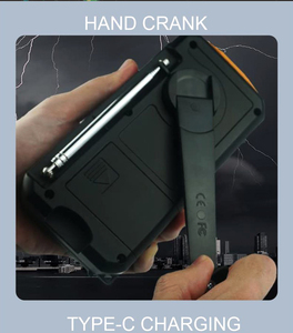 SY-373 tay Crank đài phát thanh khẩn cấp với đèn pin mạnh mẽ 3 mức độ sáng và có thể điều chỉnh phai đèn cho cắm trại ngoài trời - Product Image 5