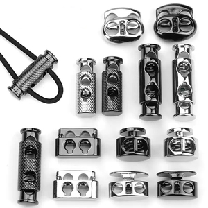 Adjustable Drawstring Cord Lock Zinc Alloy Metal <strong>String</strong> Stopper Toggle Stopper <strong>Elastic</strong> Toggle Clothes Buckle End Cord Plated - Product Image 6