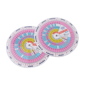 Kalkulator tanggal karena kehamilan plastik klasik, roda kalkulator medis BMI - Product Image 6