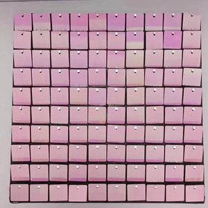Tùy Chỉnh Màu Sắc Nhôm Composite Nail Tấm Tái Sử Dụng Kim Loại <span class=keywords><strong>Sequin</strong></span> Rèm Cửa Backdrop Cho Đảng - Product Image 6