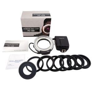 Meike FC-100マクロリングフラッシュ/ライトFC100 for Nikon D7100 D7000 D5200 D5100 <span class=keywords><strong>D3200</strong></span> <span class=keywords><strong>D3100</strong></span> D90 D80 D800 D300S D3000 D600
