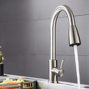 Wholesale <strong>Cheap</strong> Tapware Kitchen Faucet 304 Stainless Steel Pull Down Kitchen Sink Faucets Taps <strong>Mixers</strong> - Product Image 3