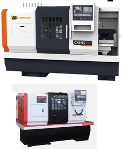 Ağır kesim rekabetçi fiyat için çok açılı makine düz yatak tasarımı için CNC torna CK6150/1000 - Product Image 3