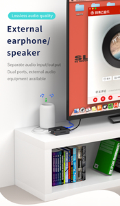 R14无线Wifi加密狗镜屏幕Anycast显示后视镜K12电视棒Hdmi输入多视图Hdr HDMI KVM电缆扩展器 - Product Image 5