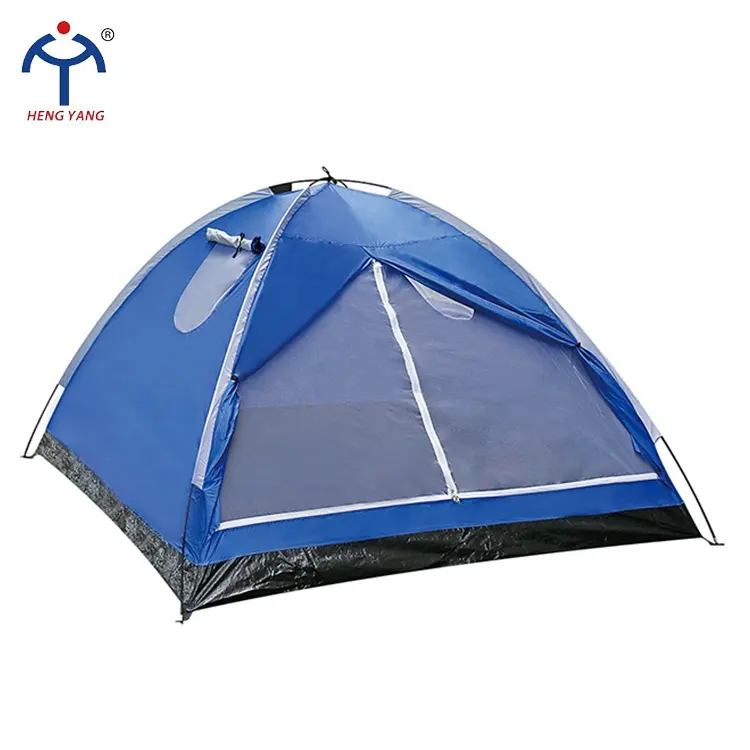 Tente de plage personnalisée, abri solaire, pour 3 ou 4 personnes, OEM, ODM, couleur bleue, avec deux éclairages