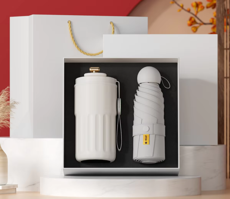 Coffee cup capsule umbrella-white