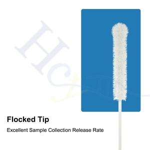Steril DNA örnek toplama kiti tıbbi tek kullanımlık naylon lifler burun floke edilmiş Swab ev genetik test laboratuvar grip testleri - Product Image 6