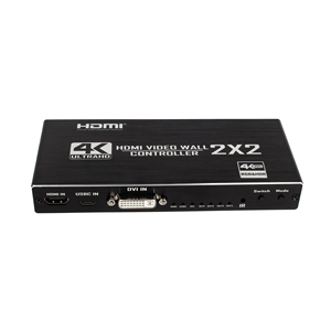 工厂新的4K 1080P 2x2，用于HDMI DVI电视视频墙控制器处理器类型-C输入1X2 1X4 1X3 2X1 3X1 4X1开关铝 - Product Image 6