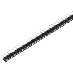 1-40 Pin Single Row Double Row 1.0mm 1.27mm 2.0mm 2.54mm SMT Round Male Female Pin <strong>Header</strong> - Product Image 3