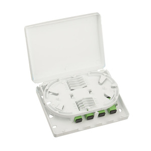 4-Core scatola terminale in fibra ottica con 4 porte adattatore SC/APC per il FTTH utilizzo per i punti di accesso Wireless aziendali - Product Image 1