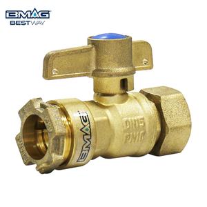 Anahtar ile BMAG 1/2 '' - 2'' pirinç dişli su kilitlenebilir küresel vana - Product Image 5