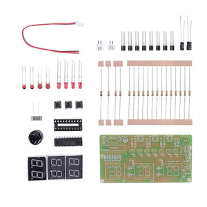 6 Bit AT89C2051 Digital Clock Electronic Soldering Practice Project DIY Assemble <strong>Kit</strong> - Product Image 3