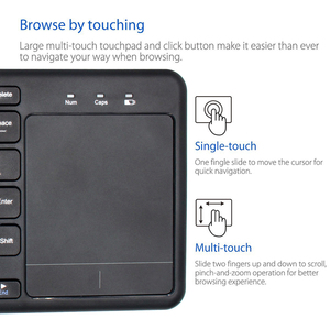 Teclado USB con cable portátil estándar británico OEM teclado con cable 78 teclas teclado para ordenador portátil PC TV Tablet PC - Product Image 4