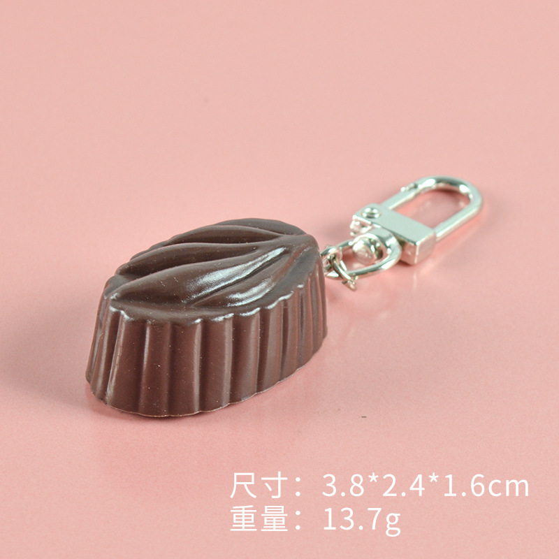 Black - Round Ruffled Edge Chocolate - Door Knob