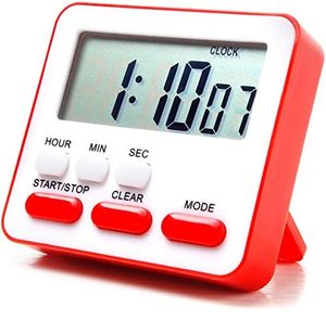 Timer da cucina digitale conto alla rovescia/conto alla memoria della sveglia