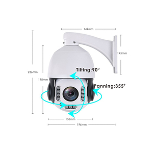 Sistema de cámara de seguridad de 5MP Seguimiento de alta velocidad 5mp PTZ Poe CCTV cámara de red - Product Image 5