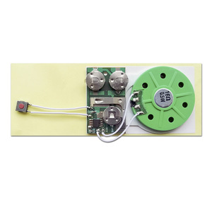 mini press button <strong>sound</strong> module music device used in talking toys - Product Image 3